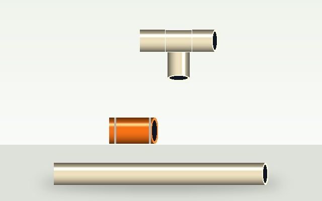 CPVC Hot & Cold Water Pipe 3/4 in