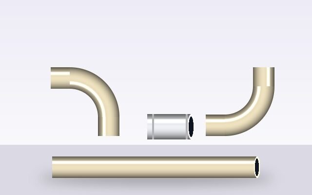 CPVC Hot & Cold Water Pipe 1-1/2 in