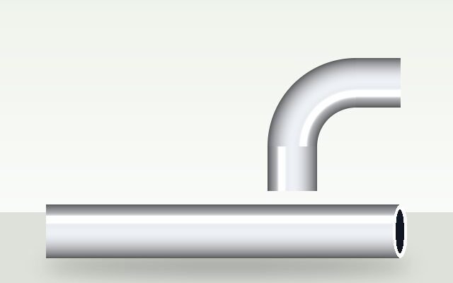 SWR Bend 87.5 Degree 90 mm